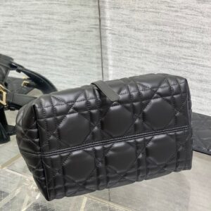 Túi Xách Dior Medium Toujours Bag Like Auth Nữ Màu Đen 23x15x15cm (2)