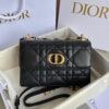 Túi Xách Dior Miss Caro Replica 11 Cao Cấp Màu Đen 19x13x5cm (2)