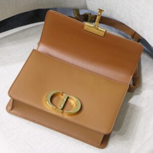 Túi Xách Hàng Hiệu Dior 30 Montaigne Replica 11 Nữ Màu Nâu 24x17x8cm (2)