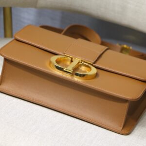 Túi Xách Hàng Hiệu Dior 30 Montaigne Replica 11 Nữ Màu Nâu 24x17x8cm (2)