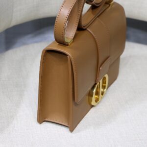 Túi Xách Hàng Hiệu Dior 30 Montaigne Replica 11 Nữ Màu Nâu 24x17x8cm (2)