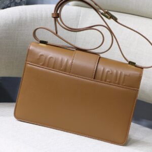 Túi Xách Hàng Hiệu Dior 30 Montaigne Replica 11 Nữ Màu Nâu 24x17x8cm (2)