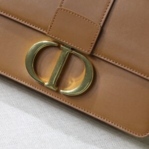 Túi Xách Hàng Hiệu Dior 30 Montaigne Replica 11 Nữ Màu Nâu 24x17x8cm (2)