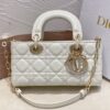 Túi Xách Hàng Hiệu Dior D-Joy Rep 11 Nữ Màu Trắng 22×15cm (2)