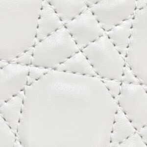 Túi Xách Hàng Hiệu Dior My Lady Replica 11 Nữ Màu Trắng 20×16 (2)