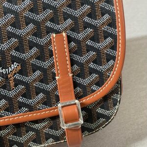 Túi Xách Hàng Hiệu Goyard Nữ Họa Tiết Monogram Màu Nâu 22x16x7cm (2)