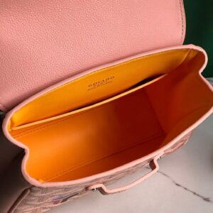 Túi Xách Hàng Hiệu Goyard Saigon Pink Họa Tiết Truyền Thống 20x15cm (2)