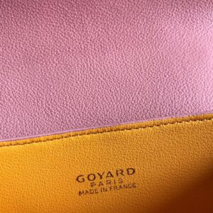 Túi Xách Hàng Hiệu Goyard Saigon Pink Họa Tiết Truyền Thống 20x15cm (2)