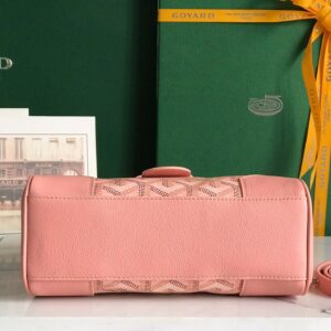 Túi Xách Hàng Hiệu Goyard Saigon Pink Họa Tiết Truyền Thống 20x15cm (2)