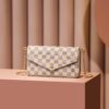 Túi Xách Hàng Hiệu Louis Vuitton LV Felicie Pochette Họa Tiết Ô Cờ 20cm (2)