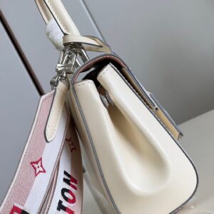 Túi Xách Louis Vuitton LV Clunny Replica 11 Cao Cấp Nữ Màu Trắng 20x16cm (2)