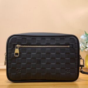 Túi Xách Louis Vuitton LV Kasai Damier Graphite Rep 11 Cao Cấp 25x15.5x6 (2)