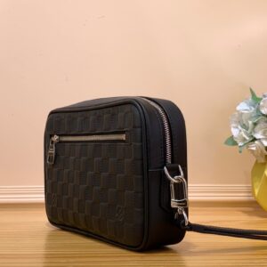 Túi Xách Louis Vuitton LV Kasai Damier Graphite Rep 11 Cao Cấp 25x15.5x6 (2)