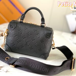 Túi Xách Louis Vuitton LV Petite Malle Họa Tiết Monogram Rep 11 Màu Đen 20x14cm (2)