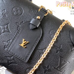 Túi Xách Louis Vuitton LV Petite Malle Họa Tiết Monogram Rep 11 Màu Đen 20x14cm (2)