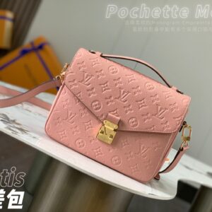 Túi Xách Louis Vuitton LV Pochette Metis Rep 11 Họa Tiết Mono Dập Chìm 25x19x7cm (2)