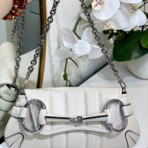 Túi Xách Louis Vuitton Replica 11 Cao Cấp Màu Trắng 27cm (2)