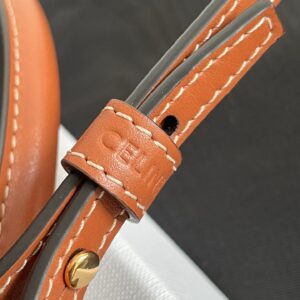 Túi Xách Nữ Celine Mini Tote Họa Tiết Monogram Like Auth 17x21cm (2)