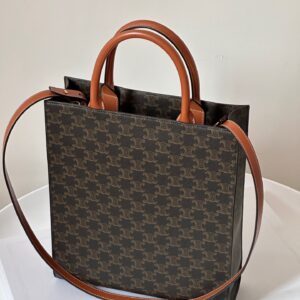 Túi Xách Nữ Celine Mini Vertical Replica 11 Họa Tiết Monogram 28x32cm (2)