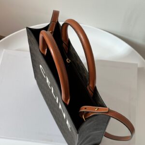 Túi Xách Nữ Celine Mini Vertical Replica 11 Họa Tiết Monogram 28x32cm (2)