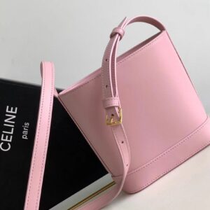 Túi Xách Nữ Celine Triomphe Mini Replica 11 Màu Hồng 19 (2)
