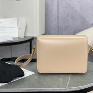 Túi Xách Nữ Celine Triomphe Shoulder Bag Replica 11 Khóa Vàng Bóng 18 (2)