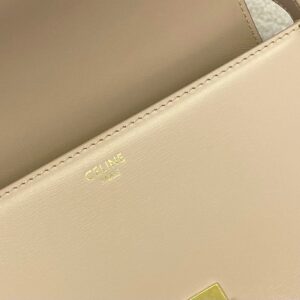 Túi Xách Nữ Celine Triomphe Shoulder Bag Replica 11 Khóa Vàng Bóng 18 (2)