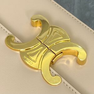 Túi Xách Nữ Celine Triomphe Shoulder Bag Replica 11 Khóa Vàng Bóng 18 (2)