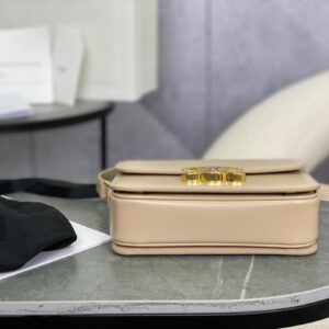 Túi Xách Nữ Celine Triomphe Shoulder Bag Replica 11 Khóa Vàng Bóng 18 (2)