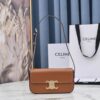 Túi Xách Nữ Celine Triomphe Shoulder Bag Replica 11 Màu Nâu 20x12cm (1)
