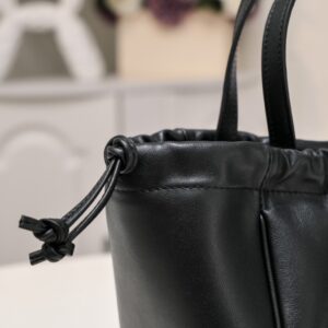 Túi Xách Nữ Celine triomphe Small Cabas Drawstring Cuir Siêu Cấp 22x17x15cm (2)