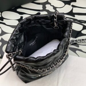 Túi Xách Nữ Chanel 22 Bag Replica 11 Cao Cấp Màu Đen 22cm (2)