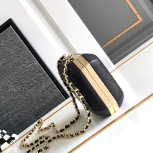 Túi Xách Nữ Chanel Box Mini Replica 11 Cao Cấp Màu Đen (2)