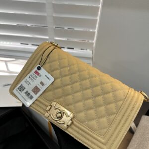 Túi Xách Nữ Chanel Boy Medium Like Auth Cao Cấp 25cm (2)