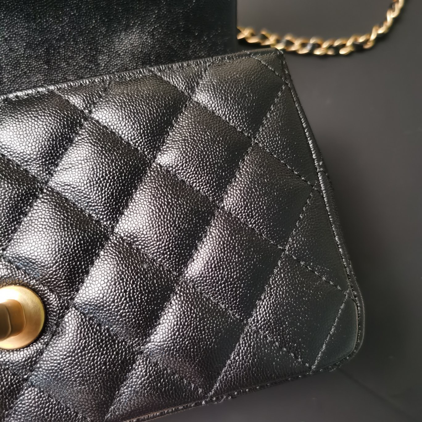 Túi Xách Nữ Chanel Handle Replica 11 Cao Cấp Màu Đen 20cm (2)