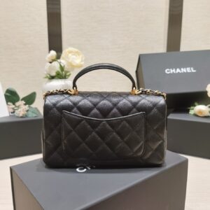 Túi Xách Nữ Chanel Handle Replica 11 Cao Cấp Màu Đen 20cm (1)