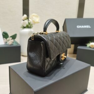 Túi Xách Nữ Chanel Handle Replica 11 Cao Cấp Màu Đen 20cm (1)