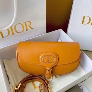 Túi Xách Nữ Dior Bobby East-West Siêu Cấp Màu Nâu 21x12x5cm (2)
