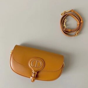 Túi Xách Nữ Dior Bobby East-West Siêu Cấp Màu Nâu 21x12x5cm (2)