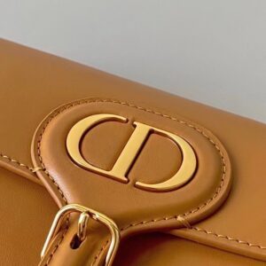 Túi Xách Nữ Dior Bobby East-West Siêu Cấp Màu Nâu 21x12x5cm (2)