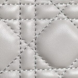 Túi Xách Nữ Dior My Lady Rep 11 Cao Cấp Màu Xám 20×16 (2)