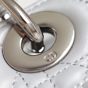 Túi Xách Nữ Dior My Lady Rep 11 Cao Cấp Màu Xám 20×16 (2)