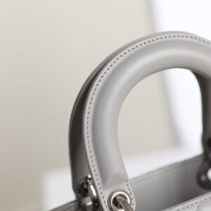 Túi Xách Nữ Dior My Lady Rep 11 Cao Cấp Màu Xám 20×16 (2)