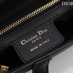 Túi Xách Nữ Dior Saddle Yên Ngựa Replica 11 Màu Đen 25x20x6 (2)