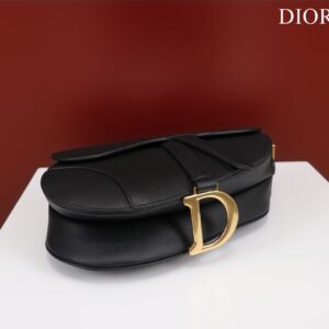 Túi Xách Nữ Dior Saddle Yên Ngựa Replica 11 Màu Đen 25x20x6 (2)