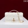 Túi Xách Nữ Dior Woc Replica 11 Cao Cấp Màu Trắng 21×11 (2)