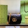 Túi Xách Nữ Gucci Marmont Rep 11 Cao Cấp Màu Đen 20cm (2)