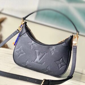 Túi Xách Nữ Louis Vuitton LV Bagatelle Replica 11 Màu Đen 24x18cm (2)