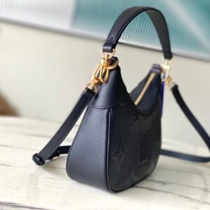 Túi Xách Nữ Louis Vuitton LV Bagatelle Replica 11 Màu Đen 24x18cm (2)