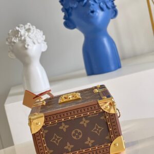 Túi Xách Nữ Louis Vuitton LV Camera Box Replica 11 Họa Tiết Monogram 16x13x7 (2)